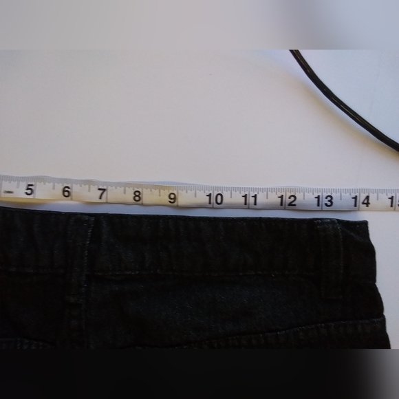 Denim jeans , no brand, juniors medium  black - Picture 3 of 10